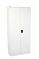 Stationery Cupboard GCA20 2000H x 910W x 450D mm Silver Grey