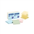 Aspire  Highland PopUp Notes 6549PUA 76 x 76mm Pastel Pack 12