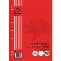 A4 Reinforced Loose Leaf Refills Pack 500
