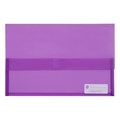 Marbig 2310019 Polypick Document Wallet Foolscap Purple