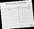 Olympic 141065 Petty Cash Pads 50 Leaf Pack 5