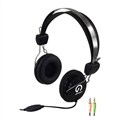 Shintaro SH105M Stereo Headset with inline Microphone Double 35mm Jack