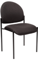Stacker Visitors Chair Black FabricBlack Frame YS11B