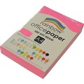 Rainbow Fluro Office Paper A4 75GSM Pink