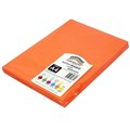 RAINBOW SYSTEM BOARD 150GSM A4 100 SHEETS ORANGE