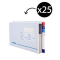 Codafile 156351 Lateral File 355 x 235mm Wallet Concertina 100mm Box 25