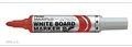 Pentel Maxiflo MWL5B Pump It Whiteboard Marker Bullet Red Box 12