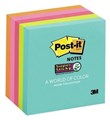 Post It 6545SSMIA Super Sticky 76 x 76mm Miami Pack 5