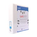 Bantex Insert Binder A4 2 DRing Safeskin 50mm White 13004207 DISCONTINUED
