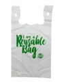 Reusable Singlet Bags 40UM Large Pack 50