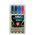 Artline 70 Permanent Marker Bullet 15mm Hard Case Assorted Wallet 4