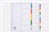 Marbig 35042F  Dividers 5 Tab A5 PP Colour