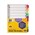 Marbig36017F Dividers 10 Tab A4 Reinforced Fluoro