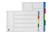 Marbig Dividers 38805 Pp Portrait A3 5 Tab Colour A3  Set  Ctn10