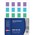 Avery 5412501 Print on Tabs 48 Tabs MultiColoured
