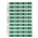 Avery 44502 B Side Tab Colour Coding Labels Dark Green Pack 240
