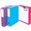 Marbig 8008809A Box File Foolscap Heavy Duty 75mm Pink
