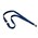Durable 1812728 Textile Lanyard Soft Colour Midnight Blue