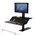 Fellowes SitStand Workstation Lotus VE Single Monitor Mount Black Each