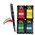 Post It Flags 680RYBGVA Value Pack with Bonus Pen  200 Flags Assorted