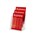 Esselte 31066 Brochure Holder A4 Three Tier Free Standing Clear
