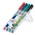 Staedtler 315 WP4 Lumocolor NonPermanent Pen Medium Assorted Wallet 4