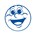 Staedtler 9SHS0233 Shiny Merit Stamp Cheeky Face Blue