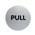 Durable 490165 Pictogram Pull 65mm Silver