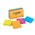 Post It Notes 622 8SSAU 50 x 50mm Super Sticky Rio De Janeiro Assorted Pack 8