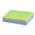 Notes Yoobi 76 X 76Mm 100 Sheets Assorted