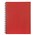 Spirax 511 Hard Cover Notebook 225 x 175mm 200 Page Red