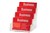 Esselte 70841 Business Card Holder 4 Pocket Clear