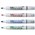 Artline 527 Eco Whiteboard Marker Bullet 2mm Assorted Wallet 4