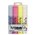 Texta 0400580 Liquid Chalk Marker Dry Wipe Chisel 15mm Assorted Wallet 4