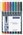 Staedtler 317 WP8 Lumocolor Permanent Pen Medium Assorted Wallet 8