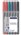 Staedtler 316 WP6 Lumocolor NonPermanent Pen Fine Assorted Wallet 6