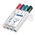 Staedtler 351WP4 Lumocolour Whiteboard Marker Bullet 2mm Assorted Wallet 4