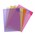 Avery 68020 Assorted Plastic Colour Lock Files Pack 5