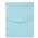 Marbig 2025891 Binder Wallet A4 Top Open with Button Blue