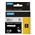 Dymo Rhino 18483 Tape Permanent Polyester Black on White 12mm