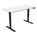 Dynariser SitStand Desk Electric 1500W x 750D x 6301250H mm Black FrameWhite Top