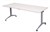 Flip Top Table 1800mm x 750mm x 730mm H Silver Frame Beech Top