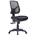 Express Hino High Mesh Back Typist Chair Adjustable Back Heavy Duty Mechanism Black Fabric