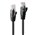 Lindy 2m CAT6 UUTP Gigabit Network Cable Black