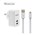Moki Wall Charger with USB Lightning Sync Cable MUSBLW