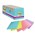PostIt Notes 65424SSMIA 76 x 76mm Super Sticky Cabinet Pack Supernova Neon Bx24