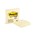 Post It 630SS Lined Notes 76 x 76mm Canary Yellow Pack 12