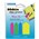 Beautone 15610 Stick on  Clear Arrows  12mm x 45mm 5 Assorted Colours x 25 Sheet