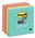 Post It 6545SSMIA Super Sticky 76 x 76mm Miami Pack 5