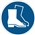 Durable 173306 Sign Safety Marking Use Foot Protection Blue